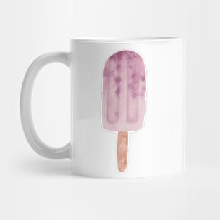 Purple popsicle watercolor Mug